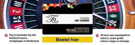 holland casino try out pakket korting